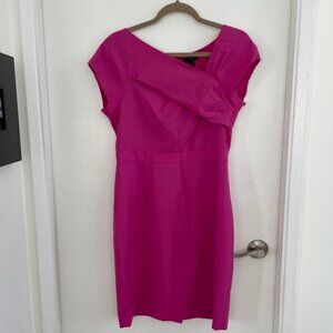 Asymetrical Lightweight wool crepe JCrew Dress